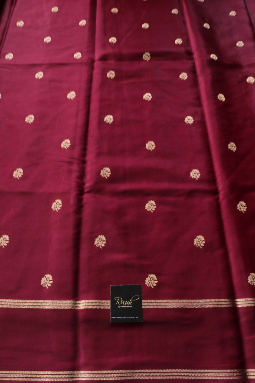WINE COLOUR VISCOSE SEMI SILK-TBS26VSS