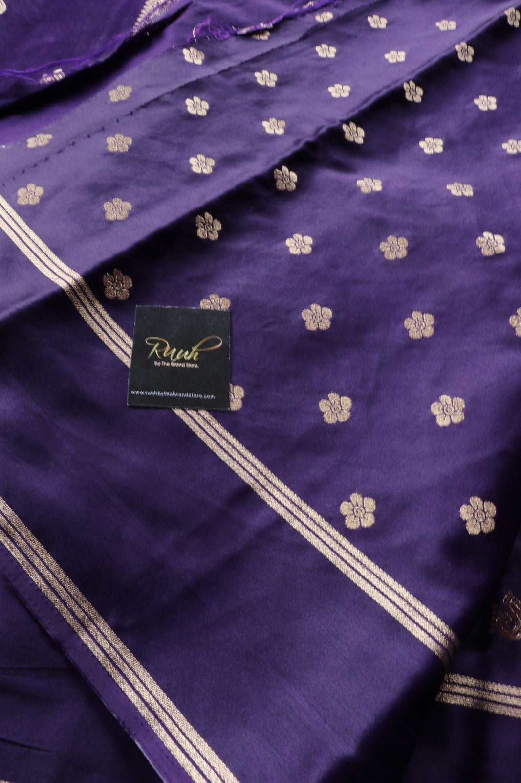 PURPLE VISCOSE SEMI SILK-TBS26VSS