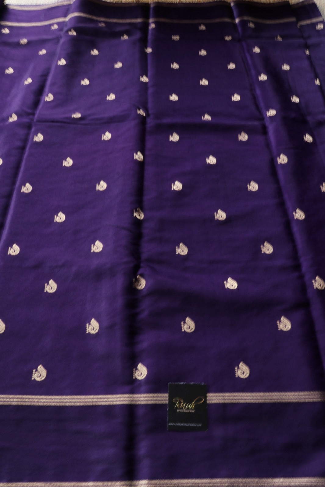 PURPLE VISCOSE SEMI SILK-TBS26VSS