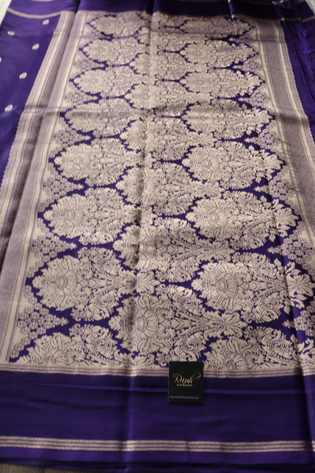 PURPLE VISCOSE SEMI SILK-TBS26VSS