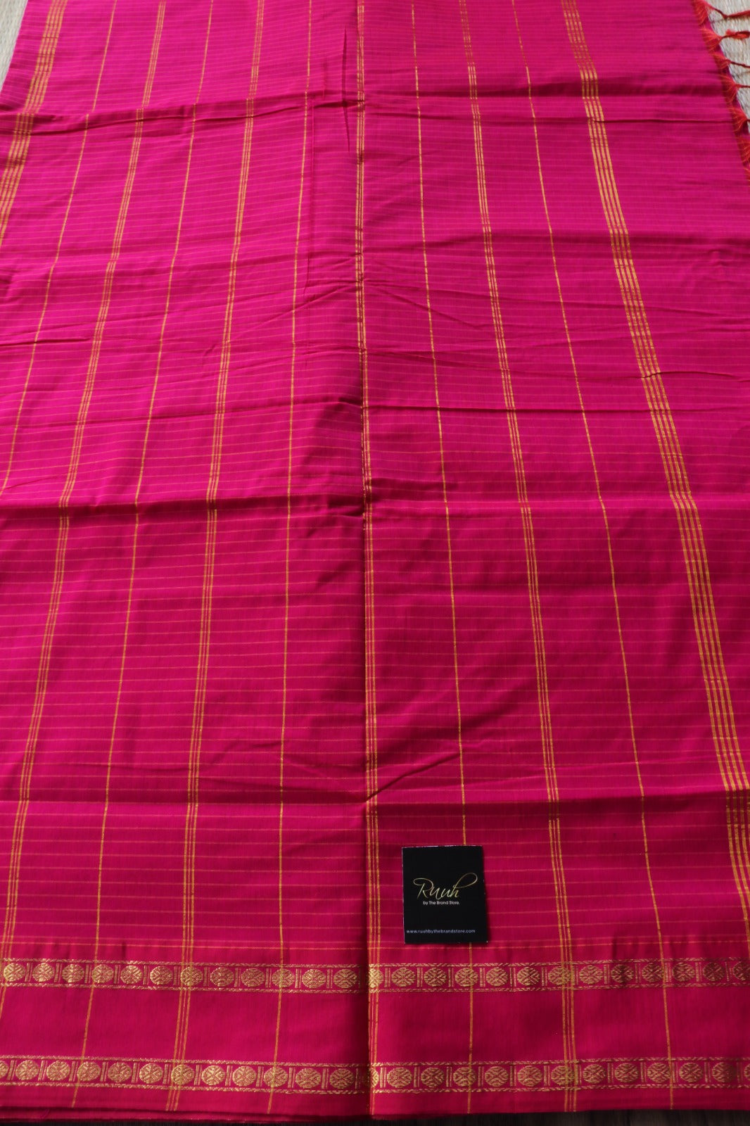 PINK KALYANI COTTON SAREE- TBS26KC1
