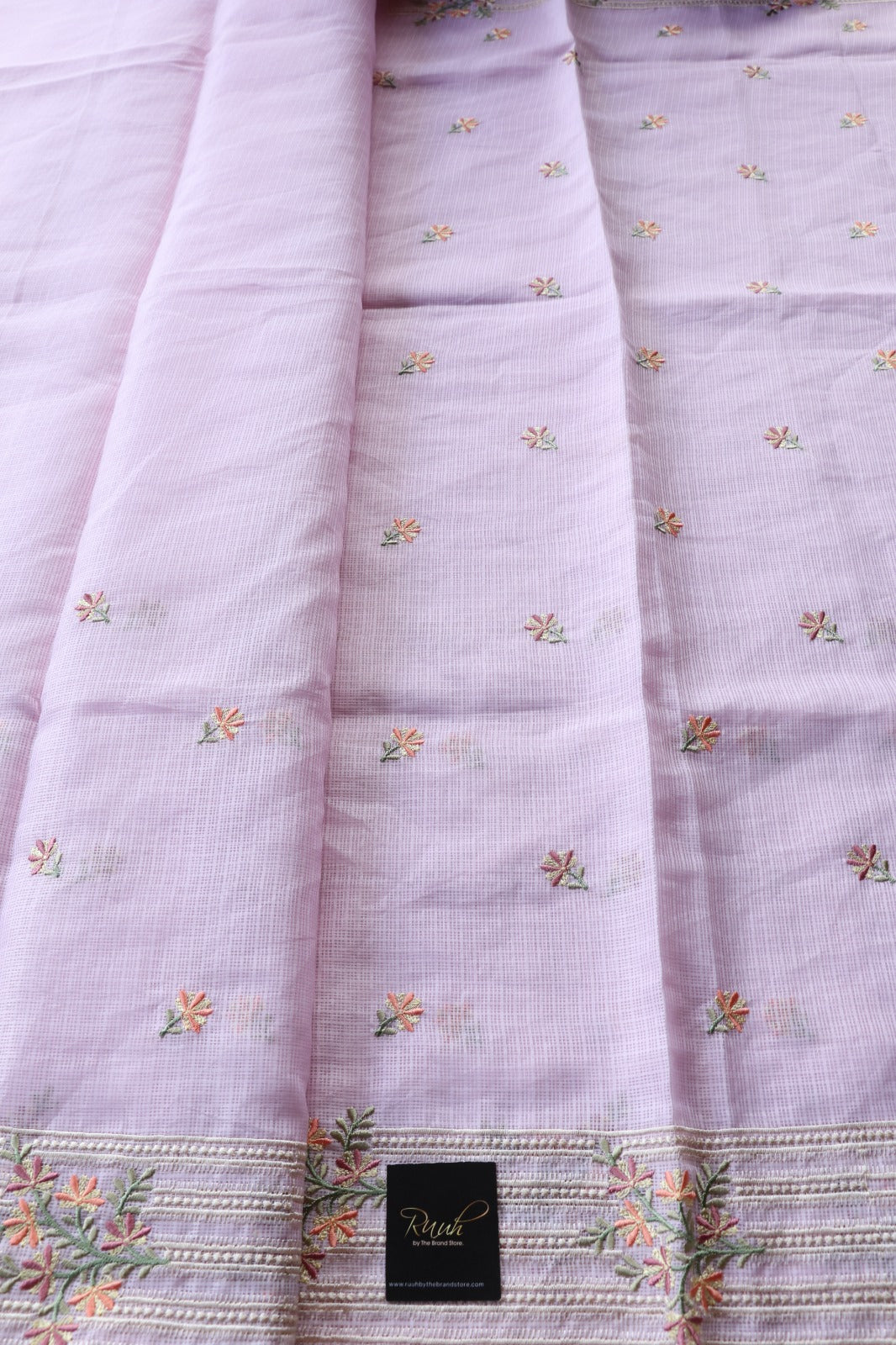 PINK NET KOTA SAREE