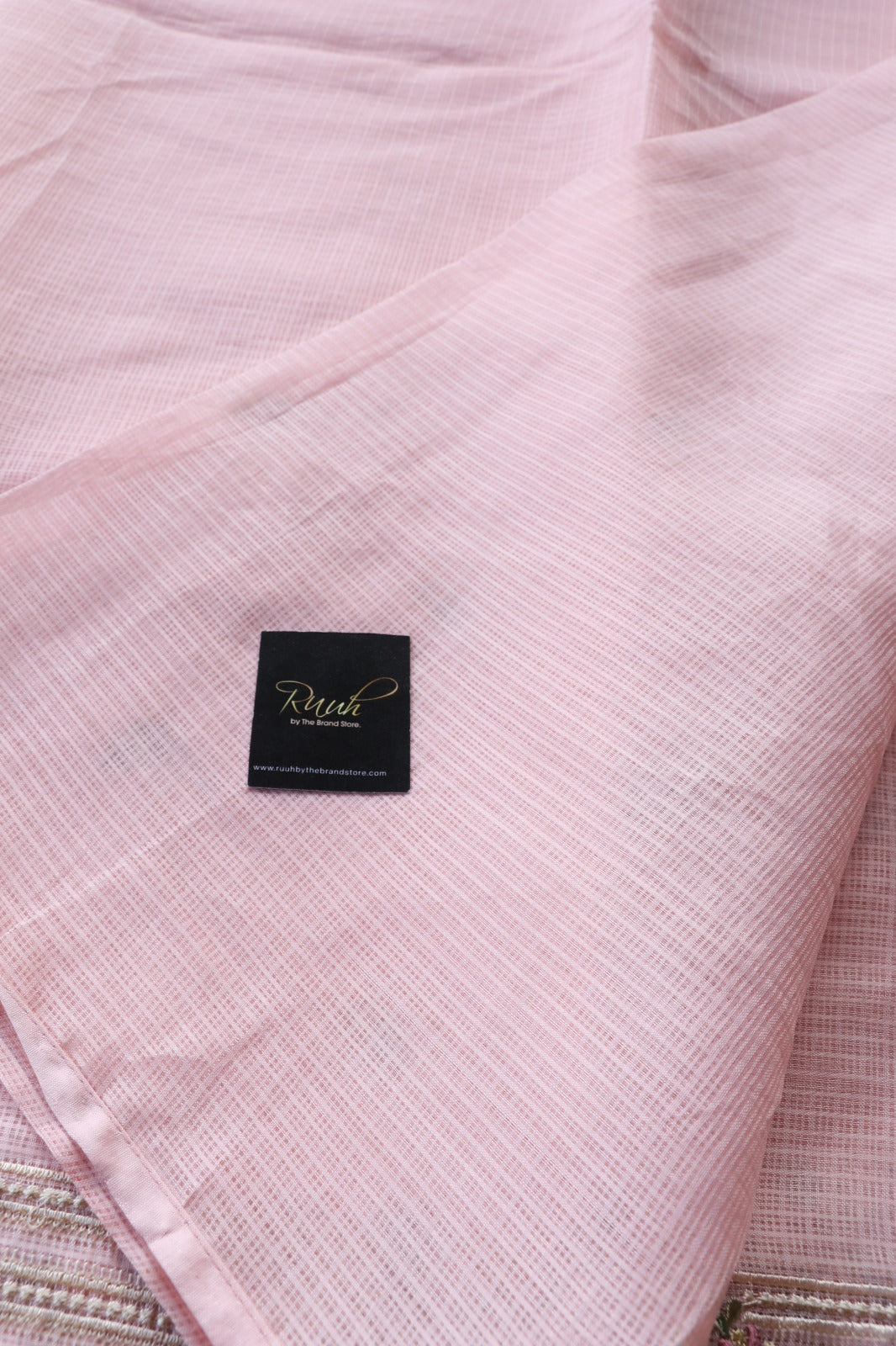 PEACH NET KOTA SAREE
