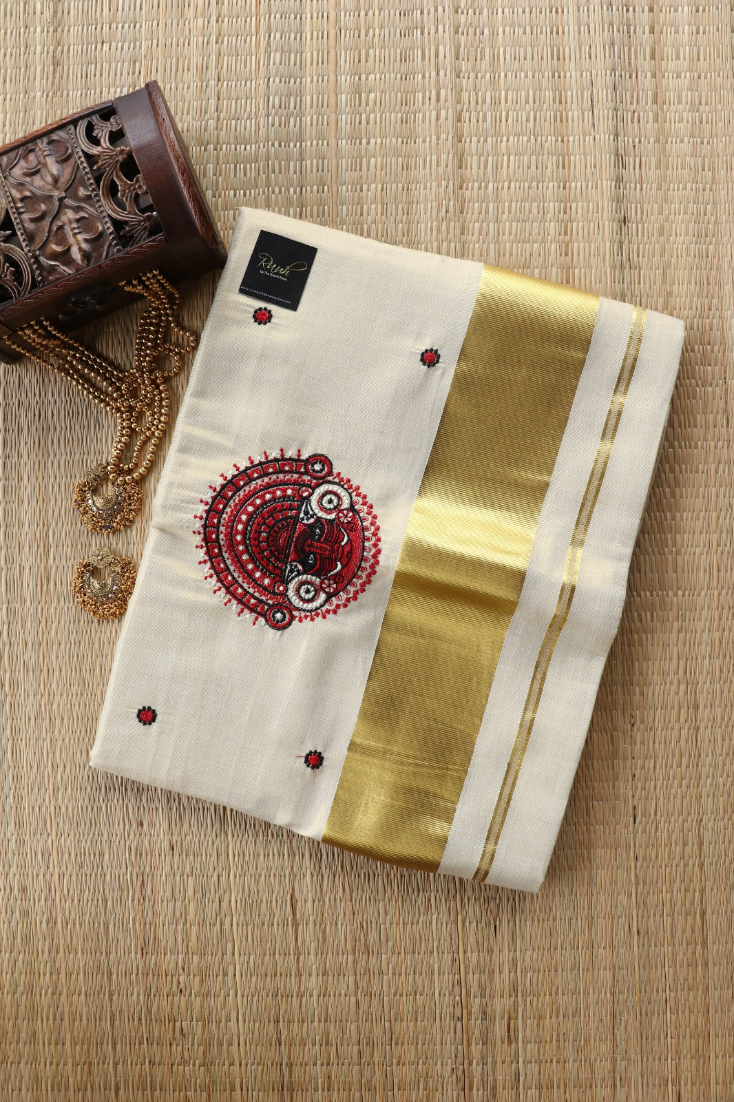 THEYYAM - TISSUE EMBROIDERY