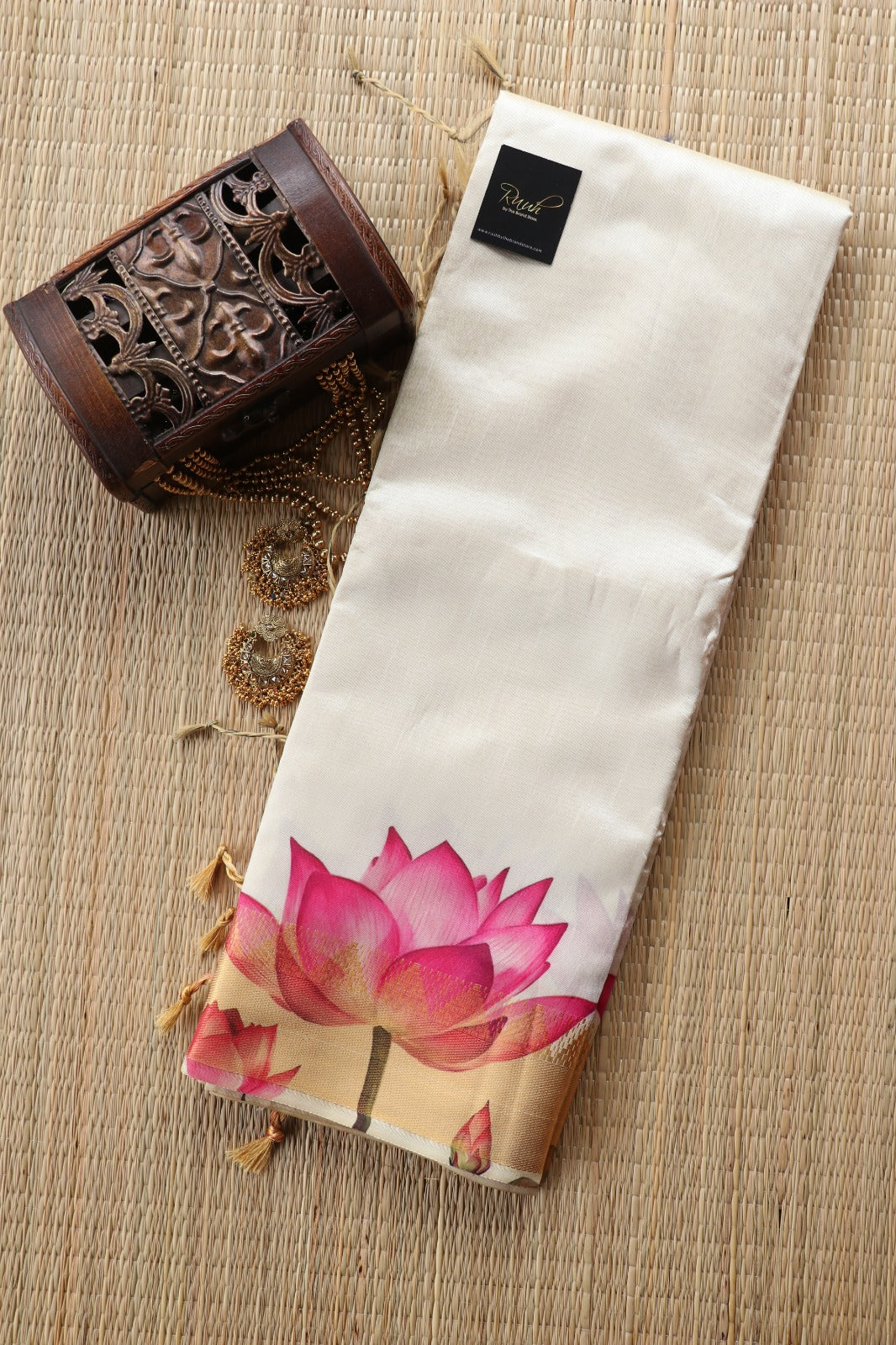 LOTUS SEMI SILK SAREE