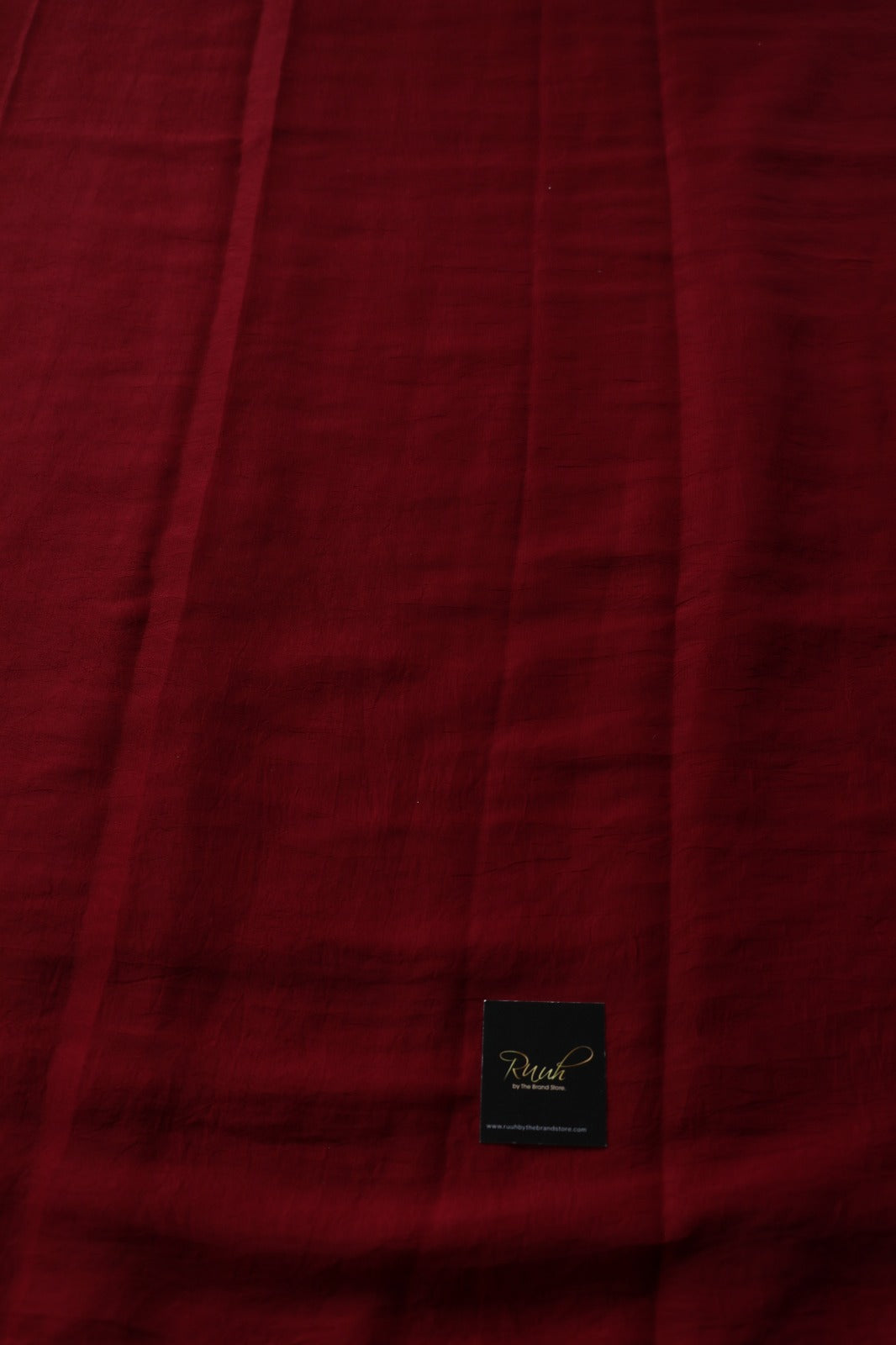 RANGOLI CRUSH SAREE-MAROON