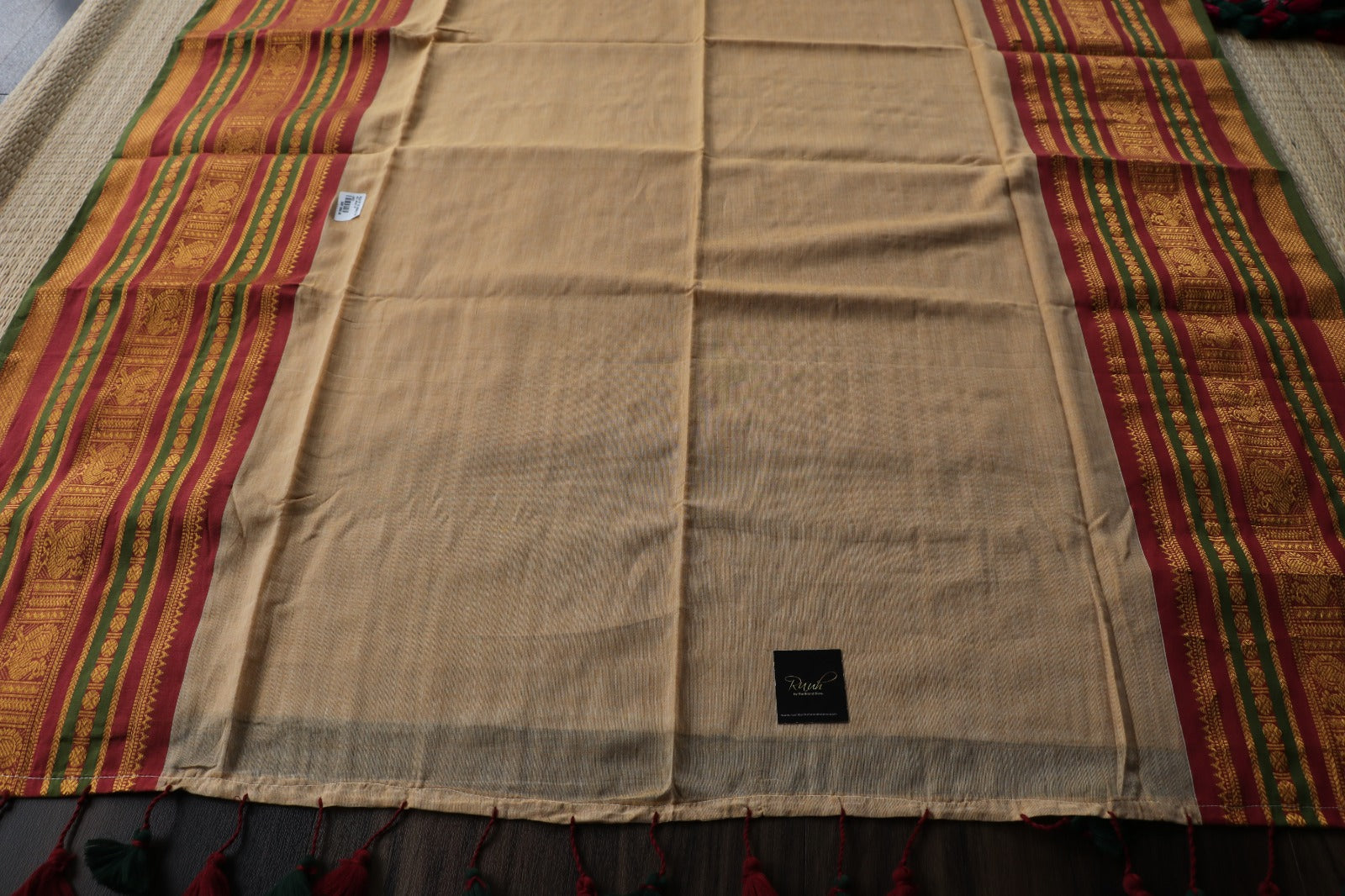 PREMIUM MULMUL COTTON WITH KANCHI BORDER - TBS26MKN