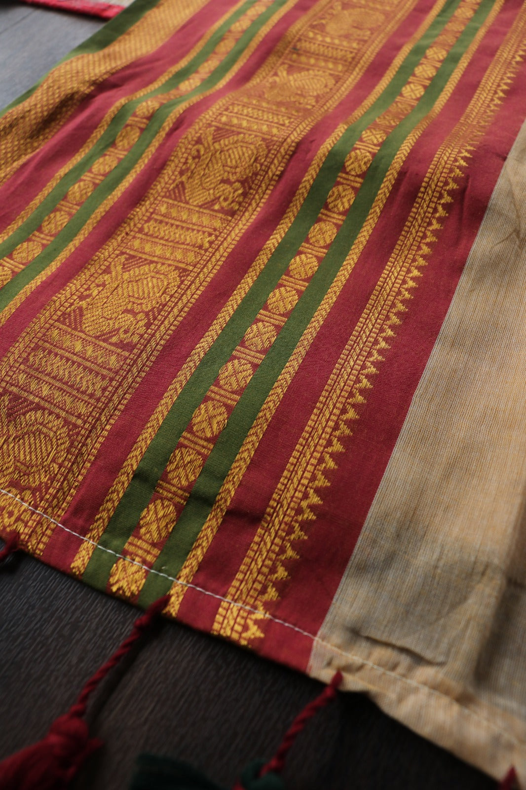 PREMIUM MULMUL COTTON WITH KANCHI BORDER - TBS26MKN