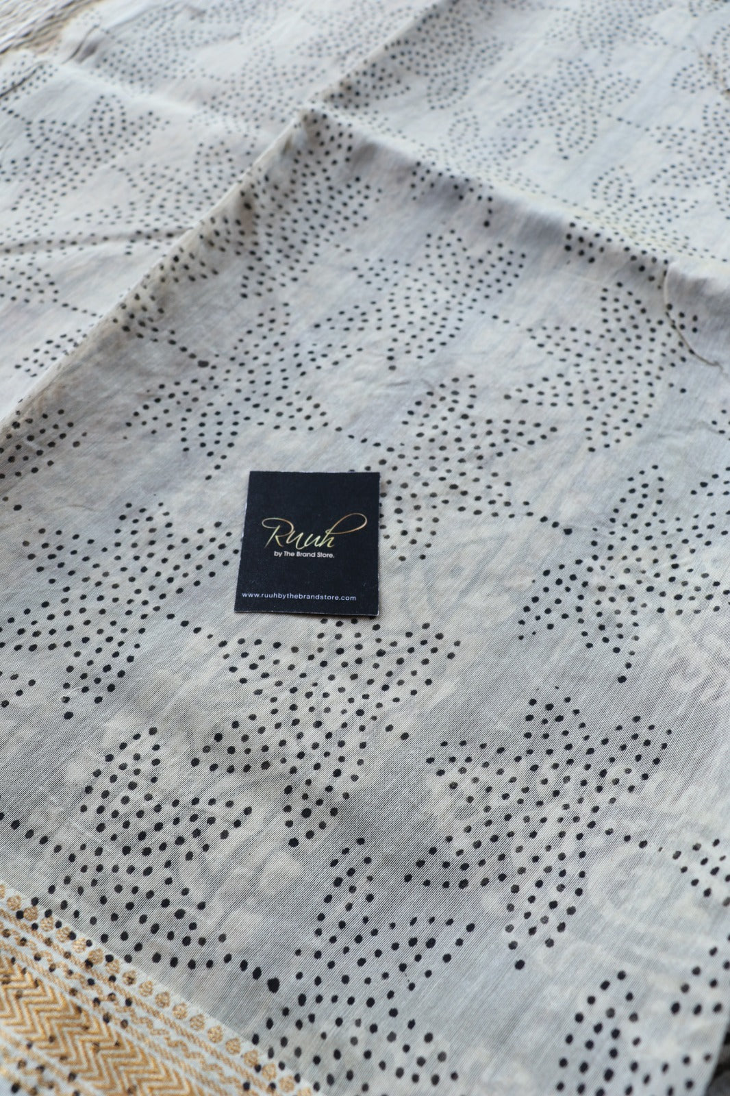 MAHESHWARI BLOCK PRINT SAREE- TBS26MBP