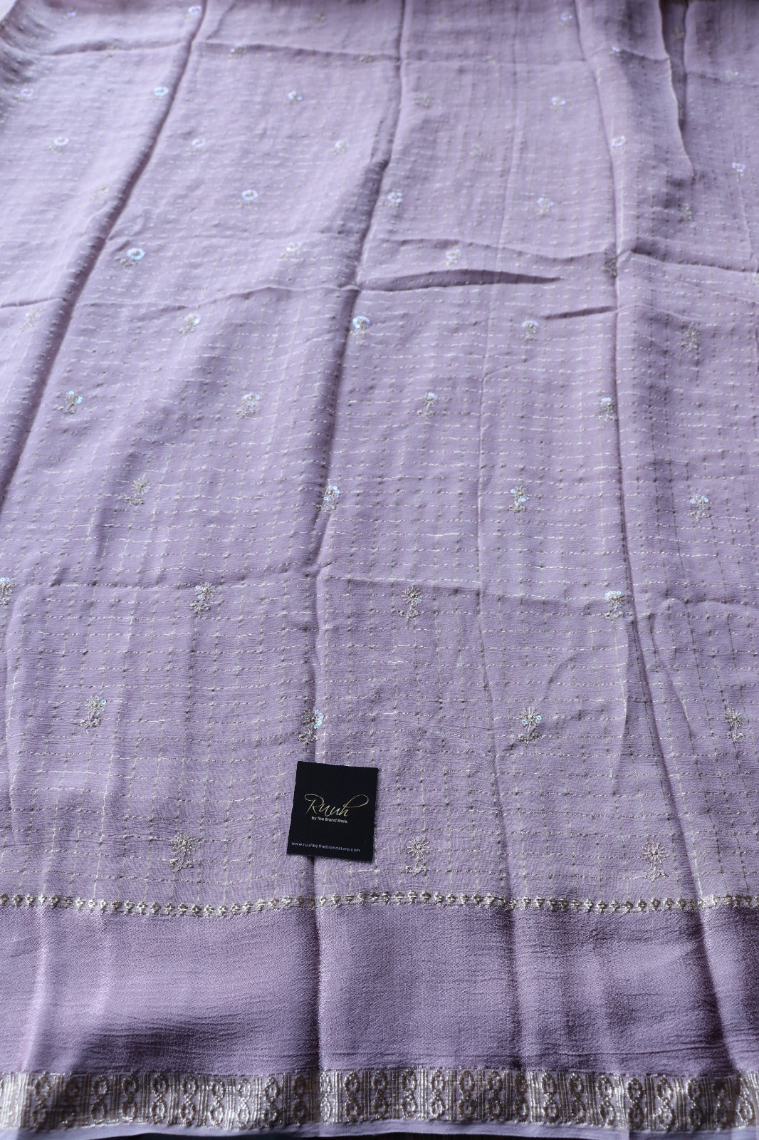 VISCOSE GEORGETTE WITH WORK ON BODY