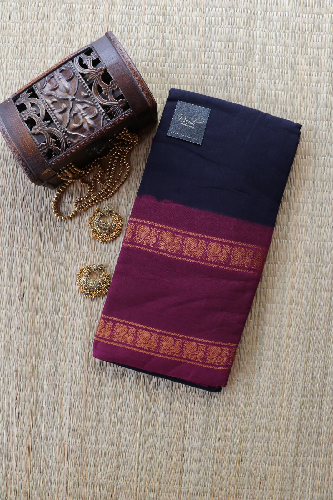 SUNGUDI SAREE CONTRAST BORDER