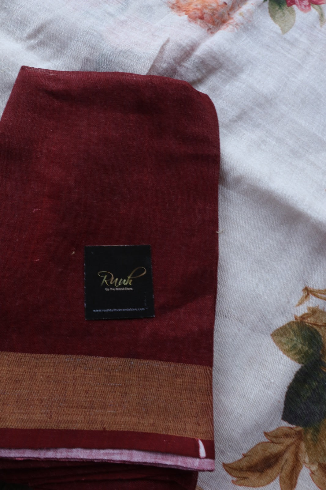 FLORAL PRINTED PRINTED LINEN-TBS26PL