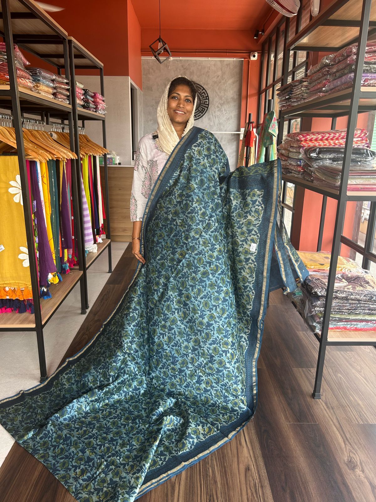 CHANDERI BLOCK PRINT 13