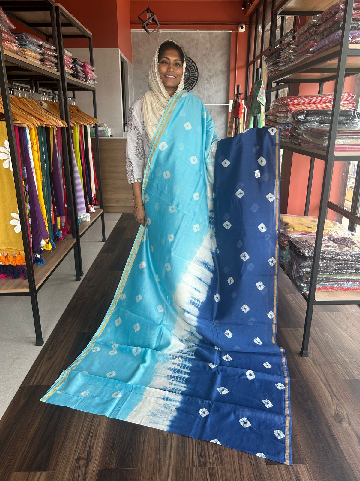 CHANDERI BLOCK PRINT 8