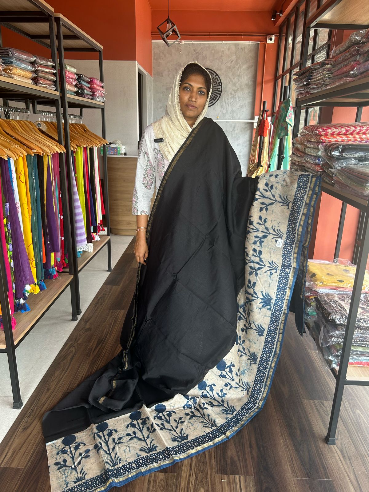 CHANDERI BLOCK PRINT 9