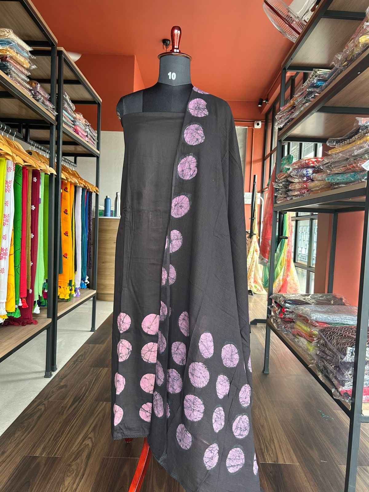 COTTON SET IN BLACK 1