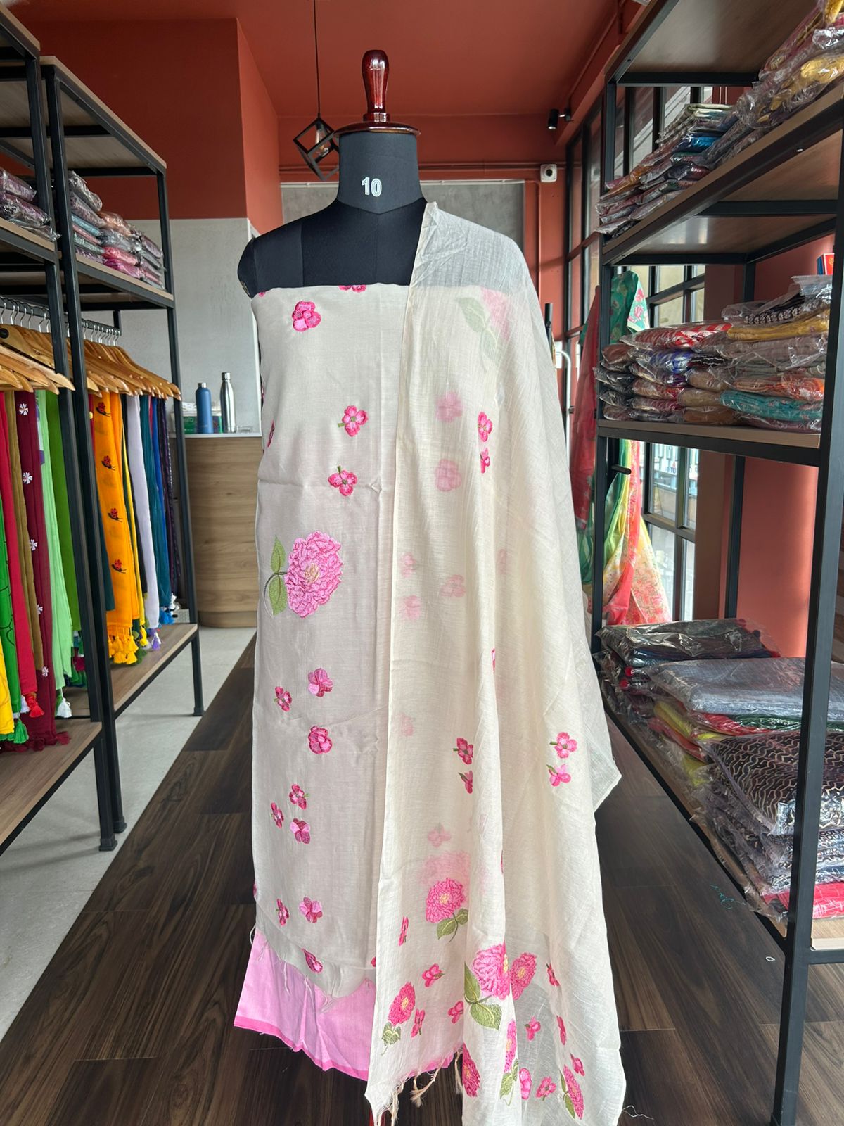 SEMI SILK PINK FLOWER