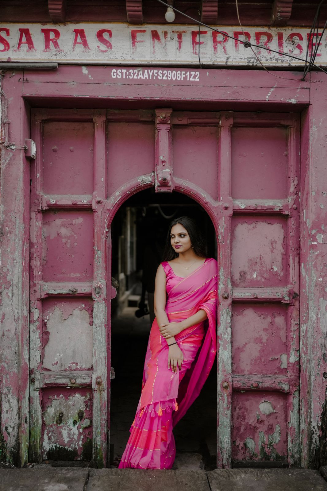 MULMUL MULTI COLOUR SAREE