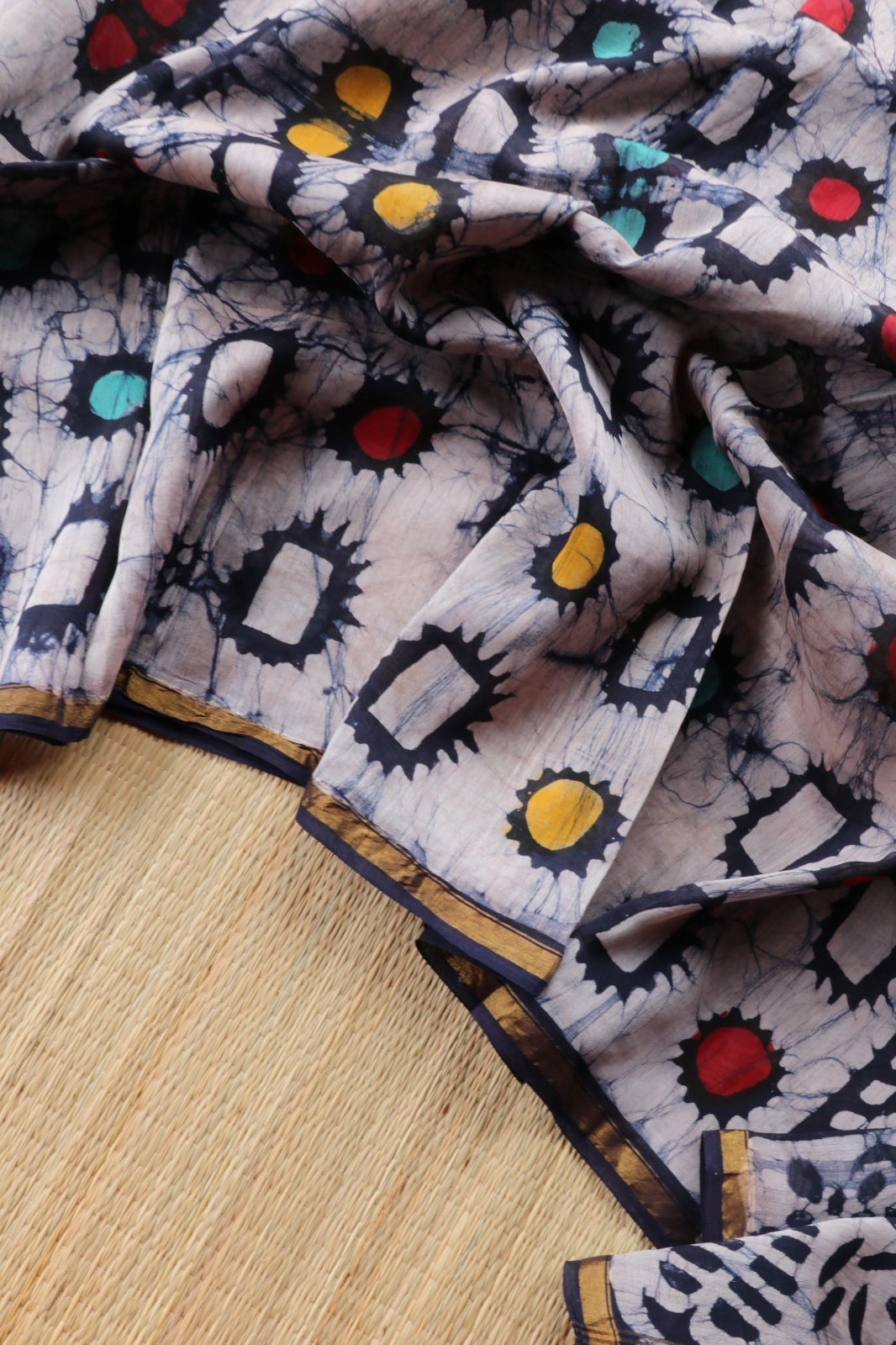 CHANDERI BLOCK PRINT 10- TBS26CS2