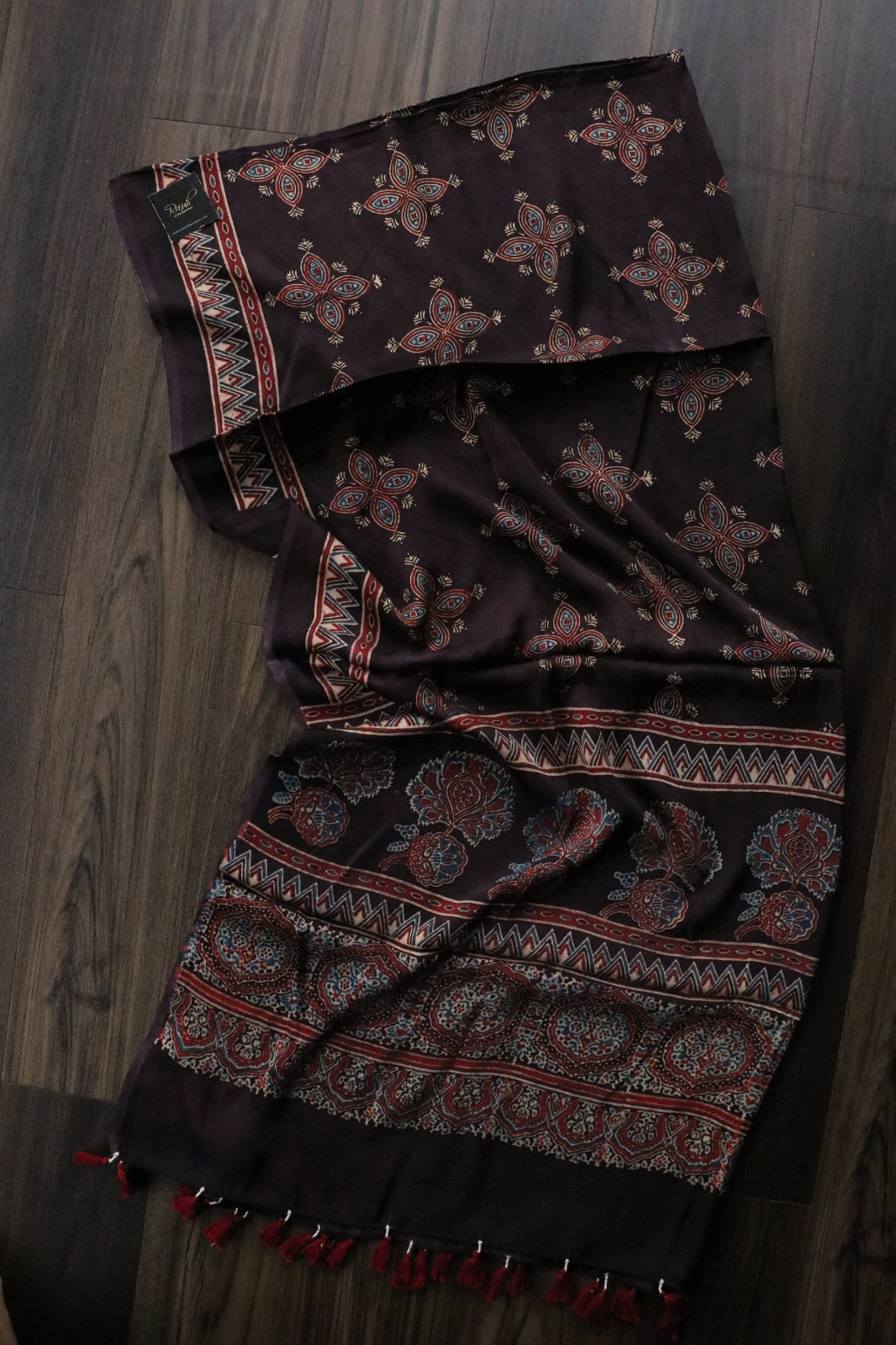 AJRAKH MODAL SILK DUPPATTA 2