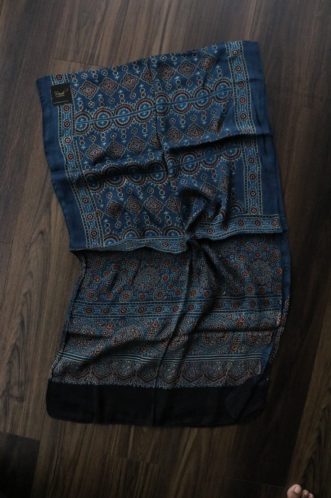 AJRAKH MODAL SILK STOLE 6