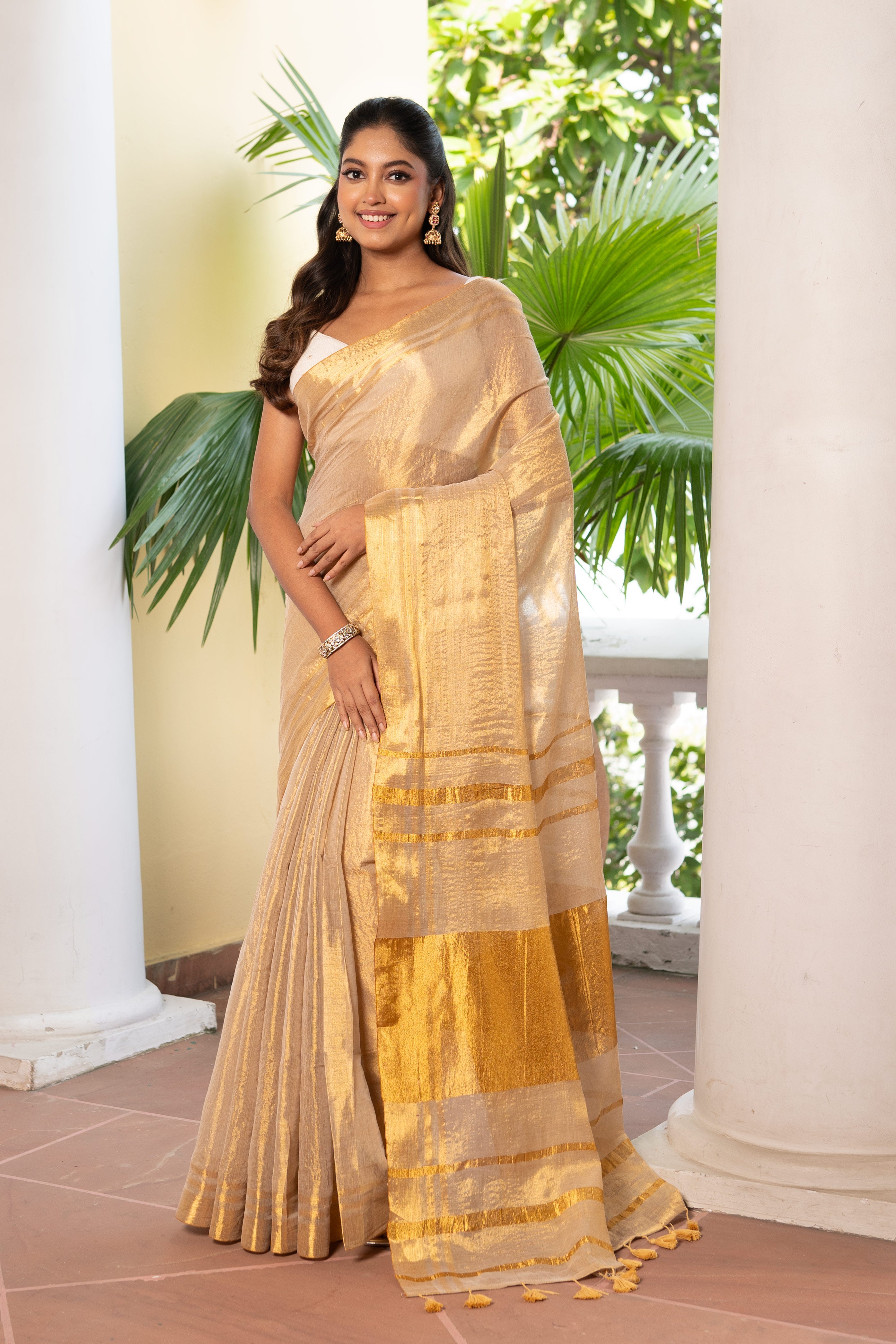 LINEN TISSUE GOLD COLOUR - TBS26LT