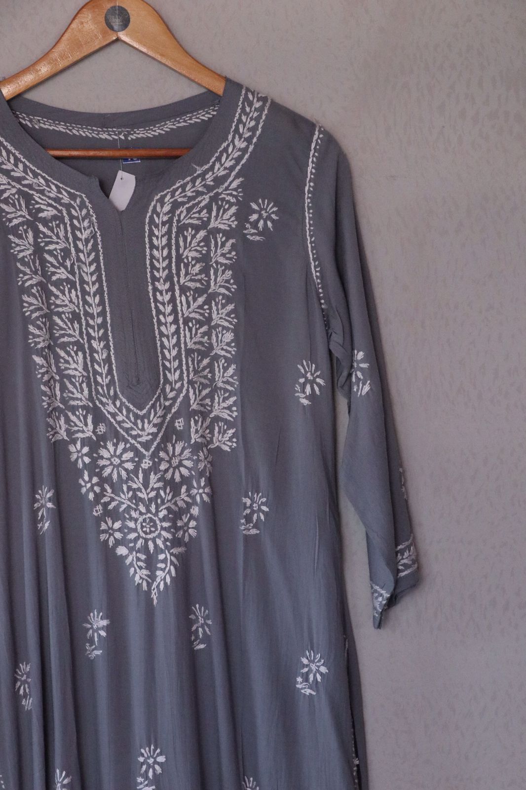 CHIKANKARI KURTA A1