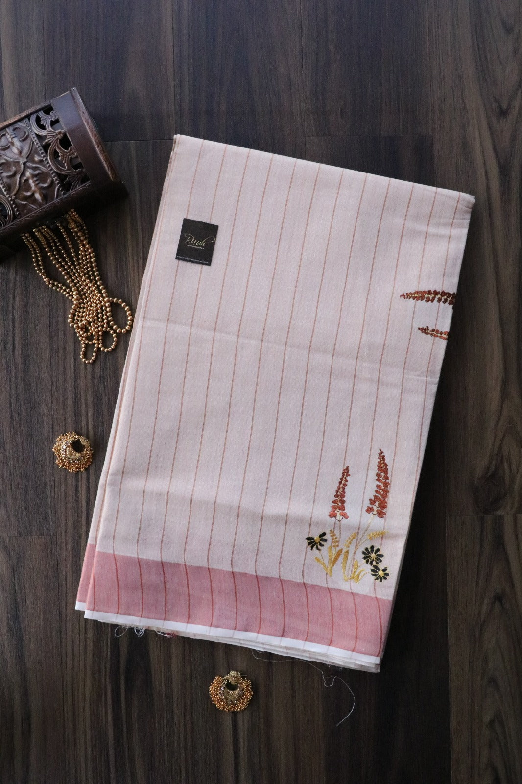 ANUPAMA - TISSUE STRIPE EMBROIDERY