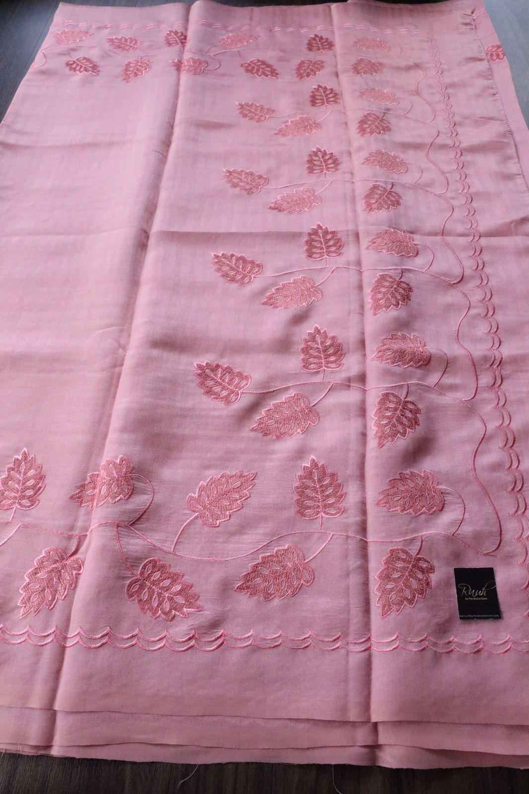 SEMI TUSSAR EMBROIDERY D3