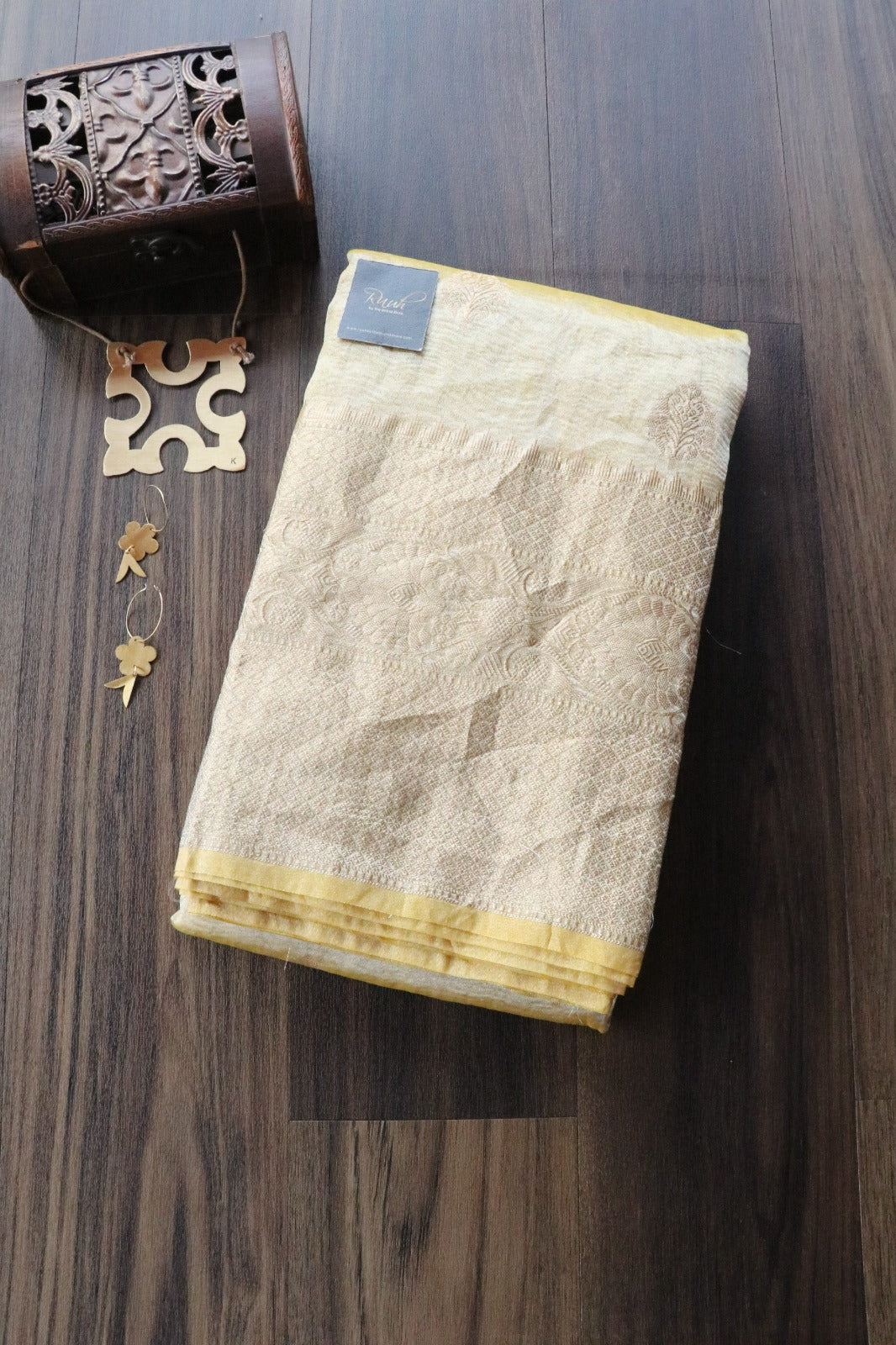 BANARASI CRUSH TISSUE SAREE A4