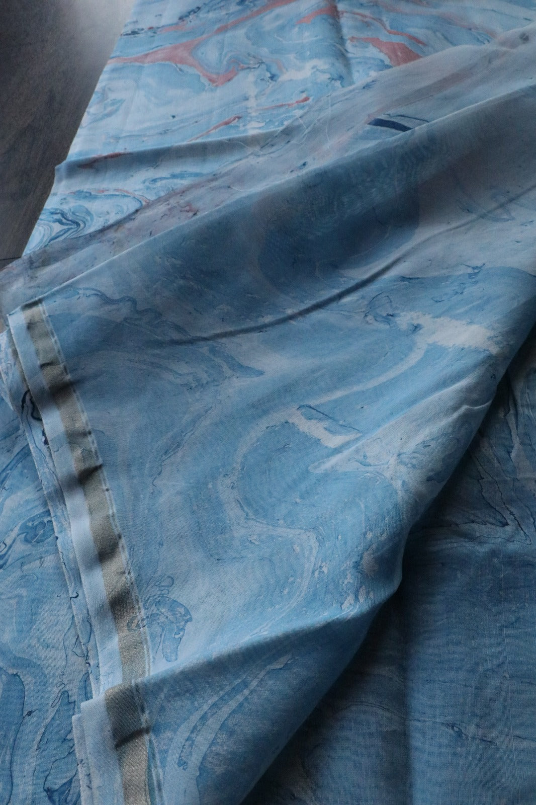 CHANDERI PRINTED SAREE 4