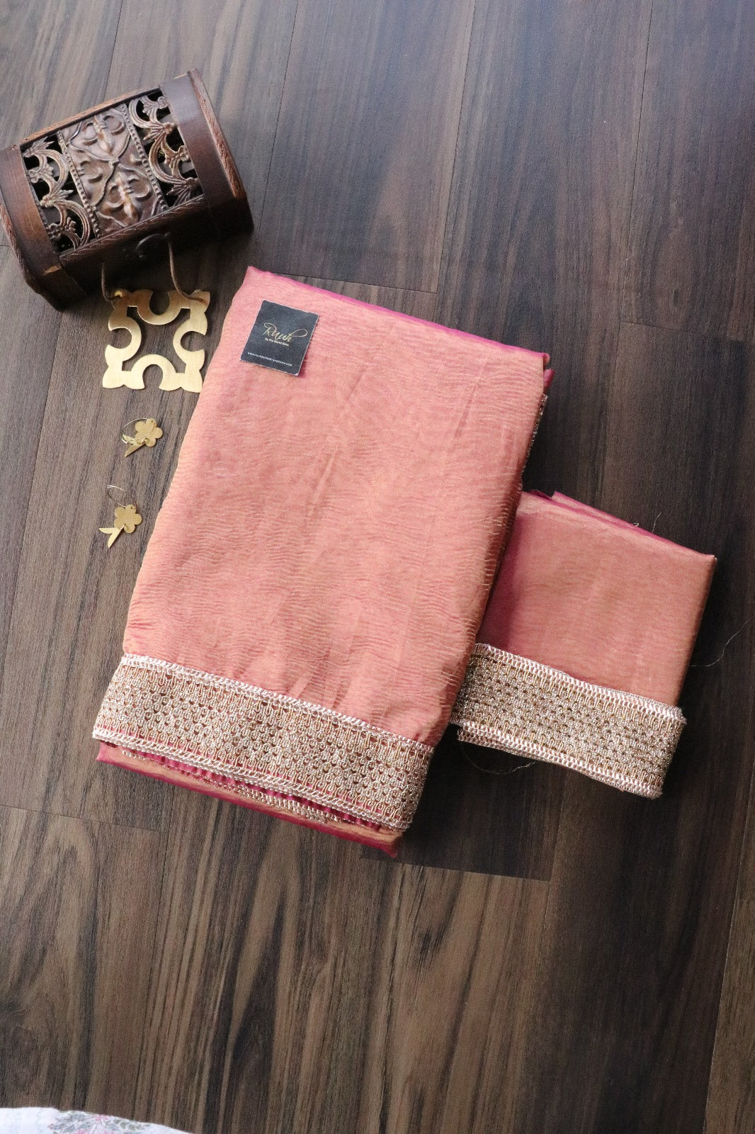 BANARASI CRUSH TISSUE LACE 3