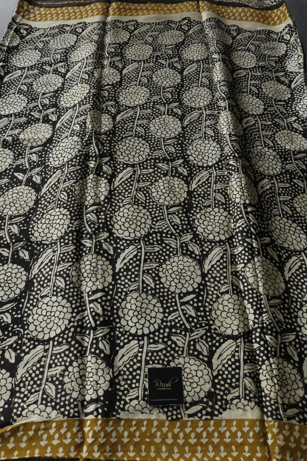 MODAL SILK DABU/KALAMKAARI PRINT 1