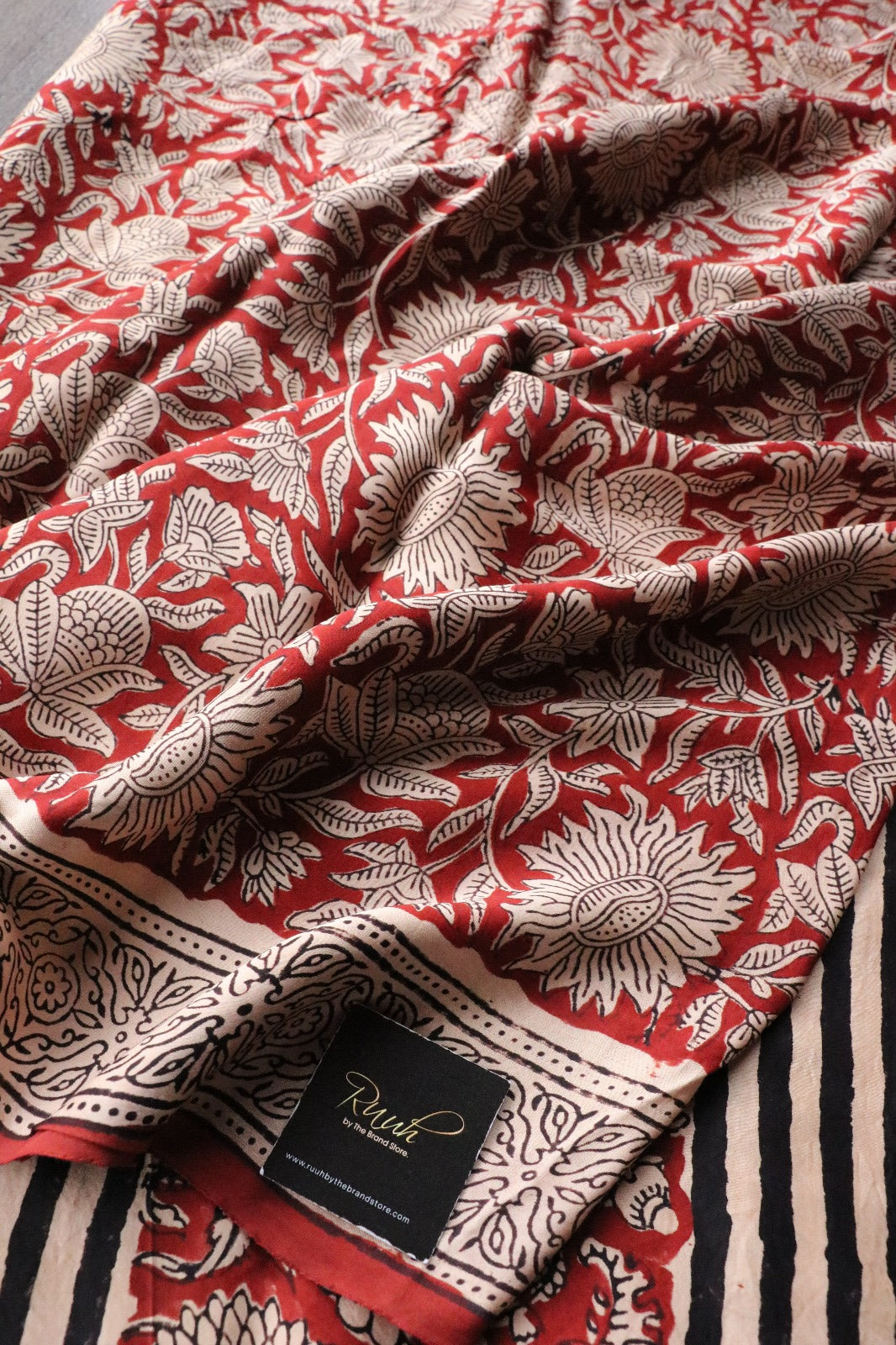 MODAL SILK DABU/KALAMKAARI PRINT 2