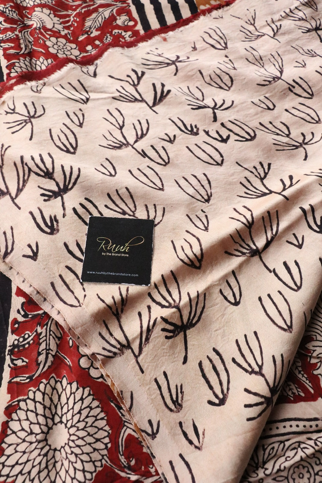 MODAL SILK DABU/KALAMKAARI PRINT 2