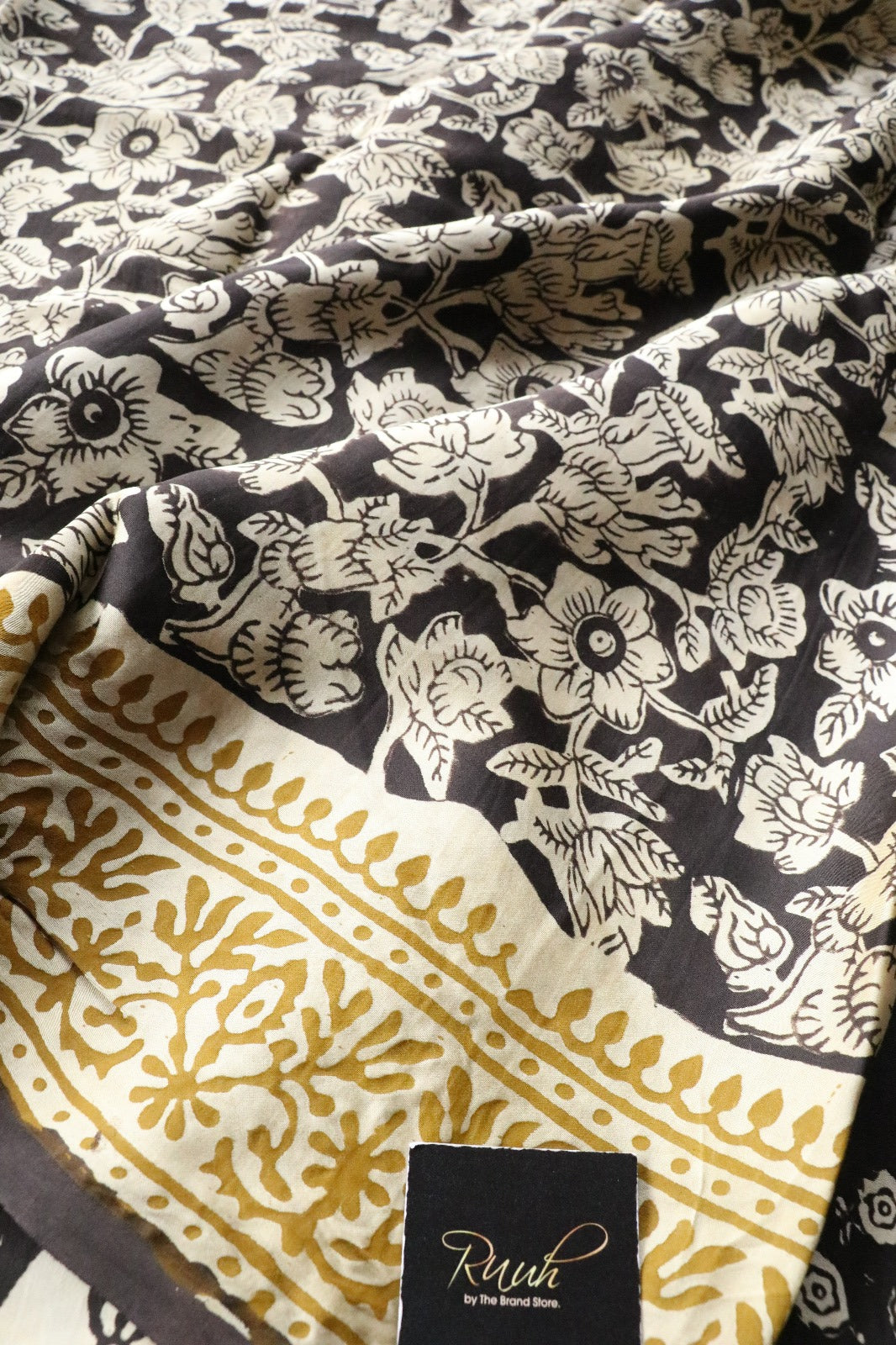 MODAL SILK DABU/KALAMKAARI PRINT 3