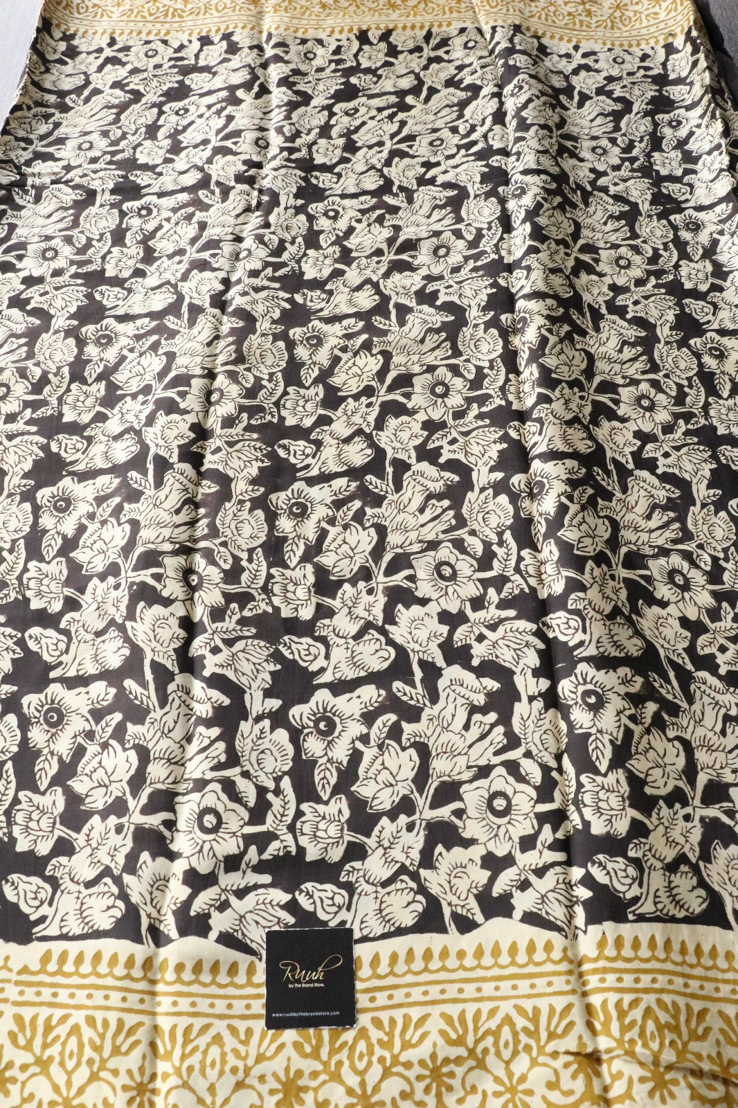 MODAL SILK DABU/KALAMKAARI PRINT 3