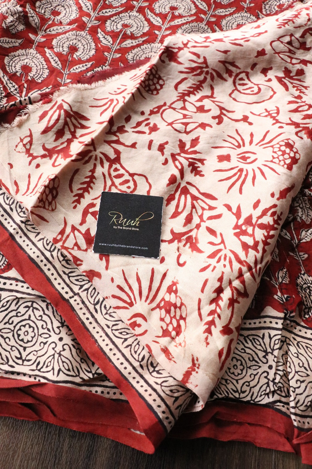 MODAL SILK DABU/KALAMKAARI PRINT 6