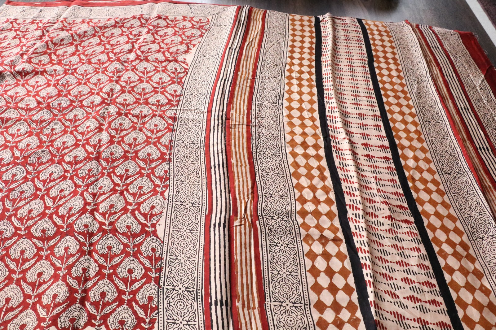 MODAL SILK DABU/KALAMKAARI PRINT 6