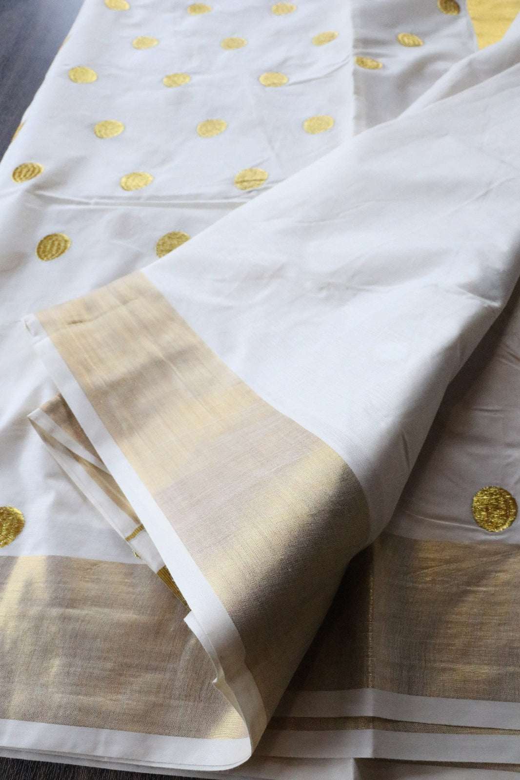 KERALA COTTON POLKA EMBROIDERY 4