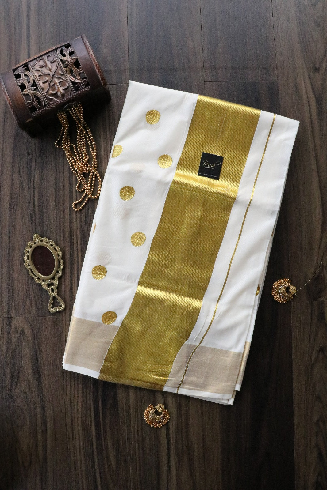 KERALA COTTON POLKA EMBROIDERY 4