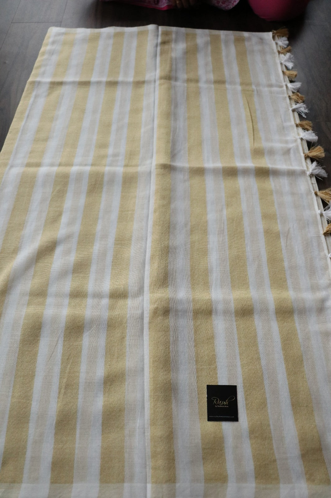 COTTON GOLD THIN STRIPES A1