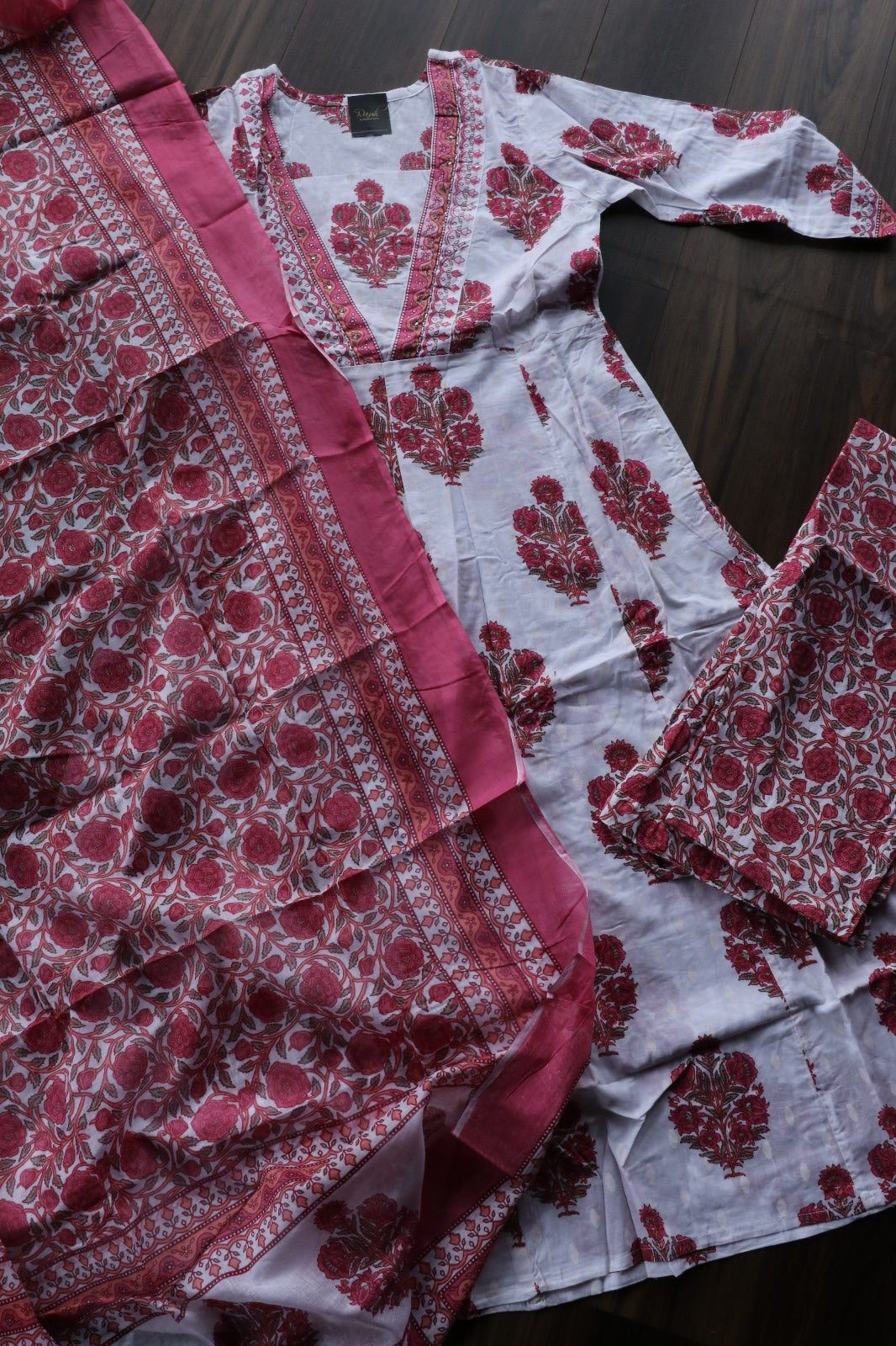 COTTON SALWAR SUIT SET