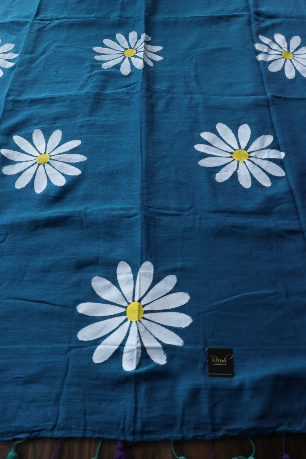 MULMUL HANDPAINT DAISY 2