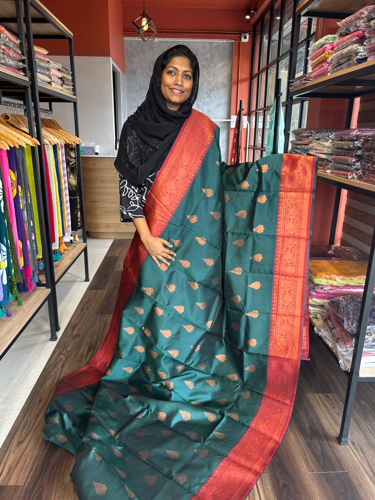 SEMI KANCHIPURAM SAREE 1