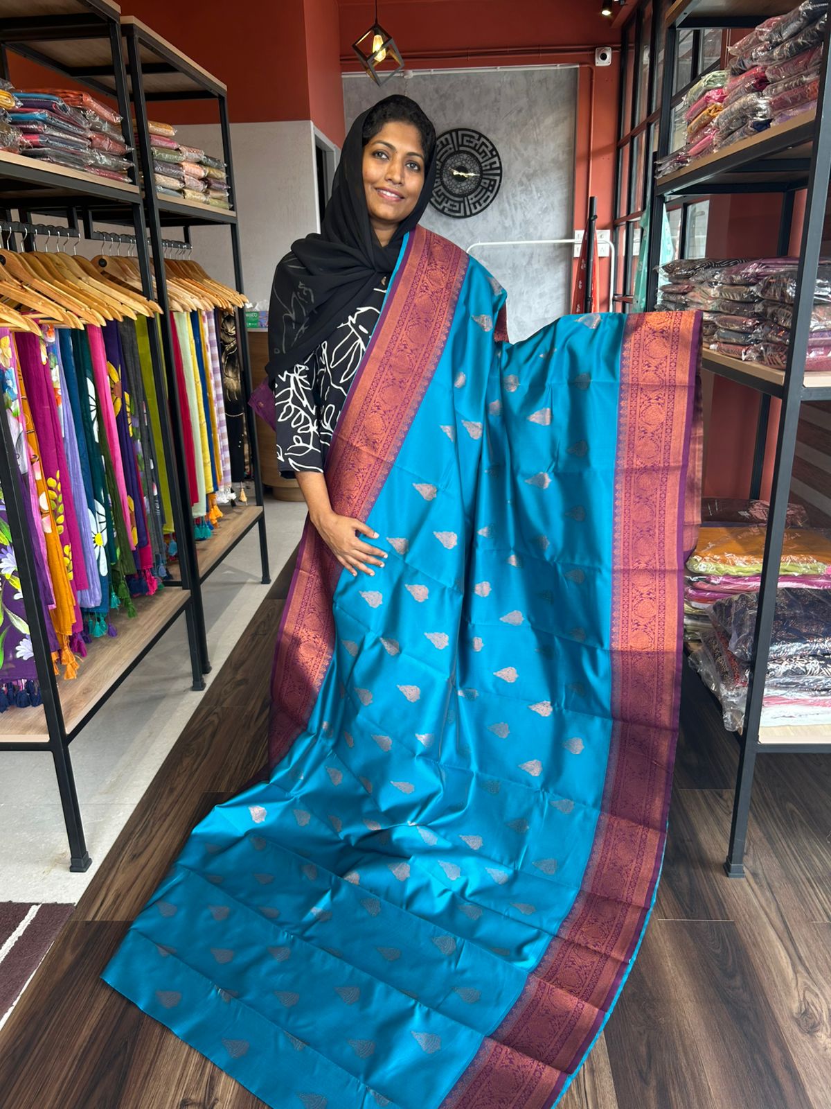 SEMI KANCHIPURAM SAREE 2