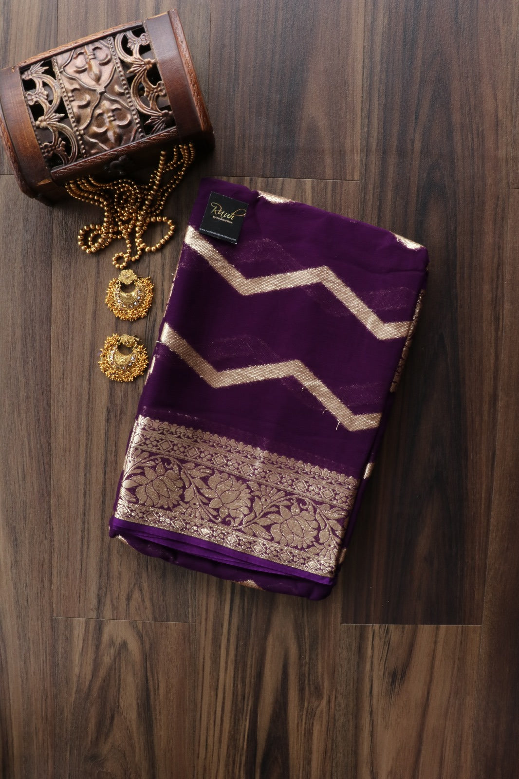 VISCOSE GEORGETTE SAREE B4