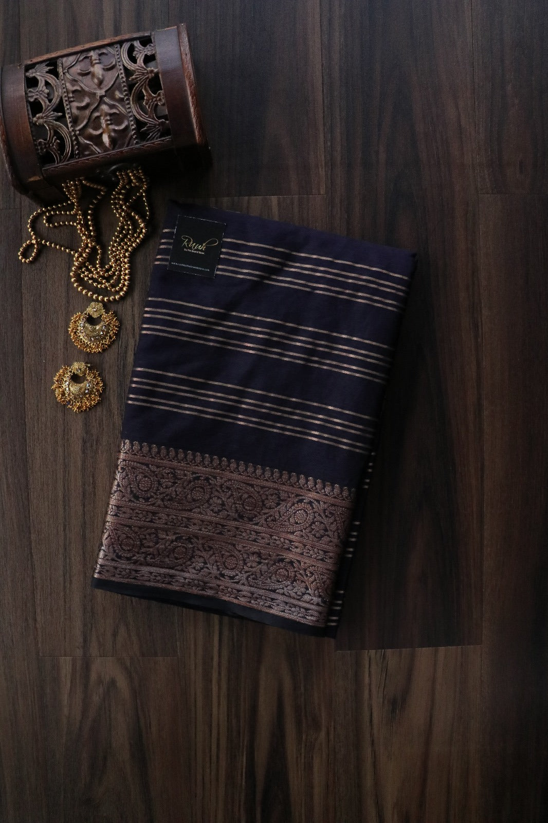 BANARASI SEMI DUPION STRIPE