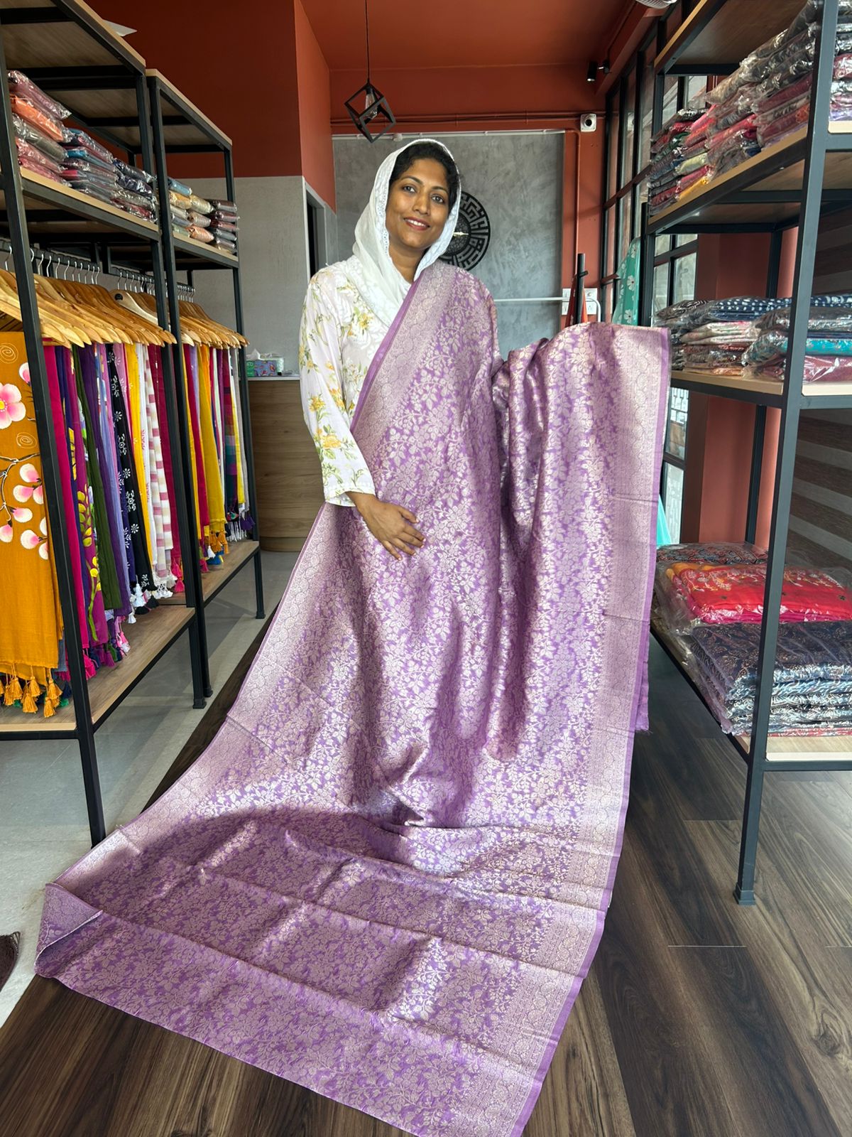 BANARASI SEMI RAW SILK 2