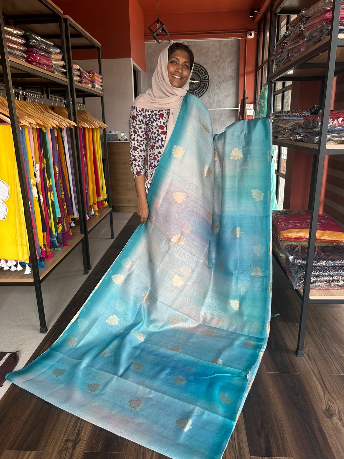 KHADI SILK SAREE 3